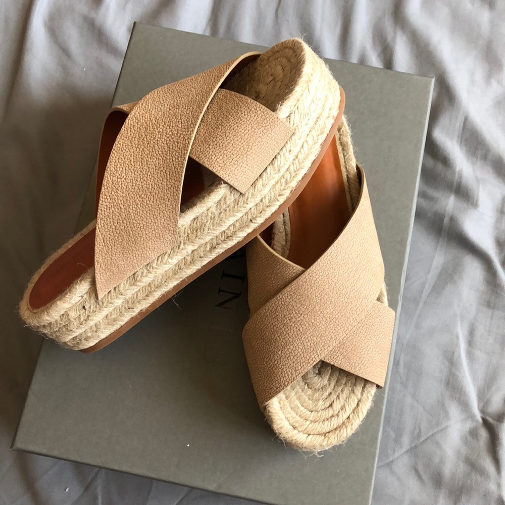NEW All Saints Harlem Platform Espadrilles - Picture 7 of 7
